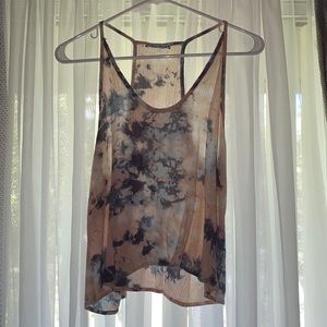 vici tie-dye tank top